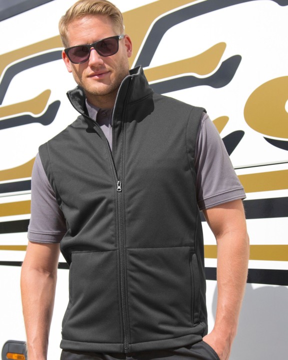 Softshell RESULT SOFTSHELL BODYWARMER voor bedrukking &amp; borduring