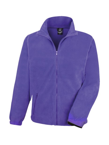 RESULT MENS NORSE OUTDOOR FLEECE mauve personnalisable