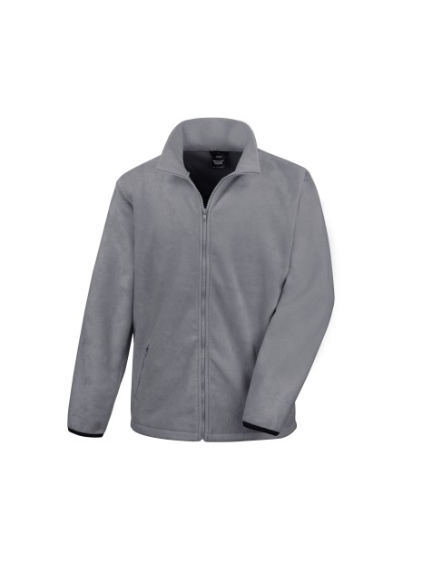 RESULT MENS NORSE OUTDOOR FLEECE gris personnalisable