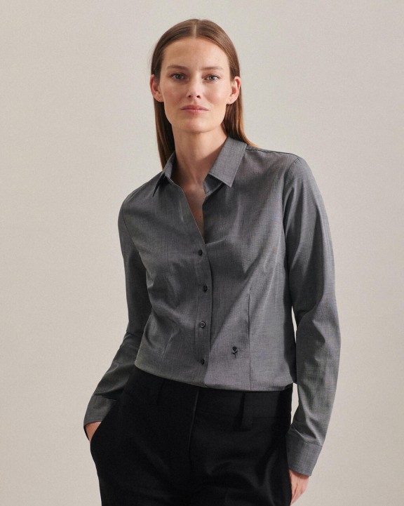 Chemise personnalisable SEIDENSTICKER Seidensticker Slim Fit 1/1 Kent Women