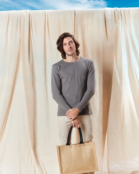 Tote bag personnalisable WESTFORDMILL Sac shopping classique en jute
