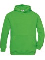 B&C Sweat-shirt capuche enfant real green personnalisable