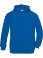 B&C Sweat-shirt capuche enfant bleu royal personnalisable