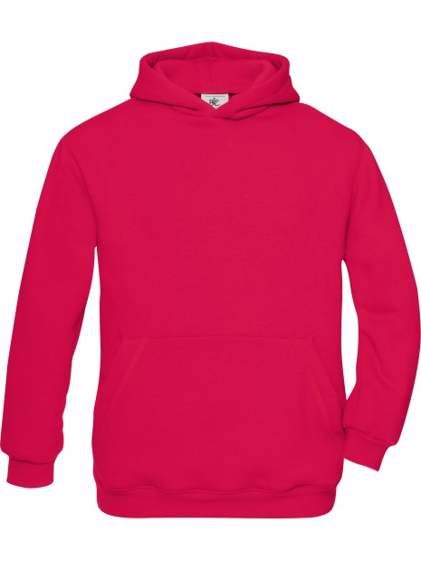 B&C Sweat-shirt capuche enfant sorbet personnalisable