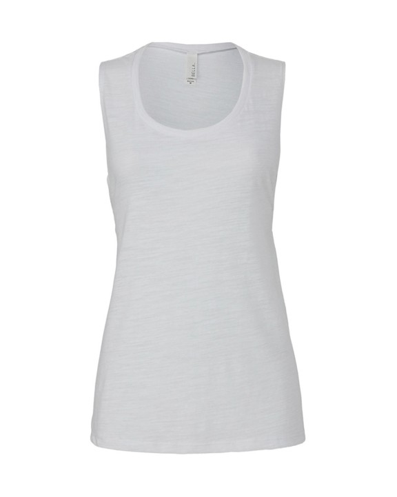 BELLA-CANVAS Womens Flowy Scoop Muscle Tank T-Shirt personalisierbar