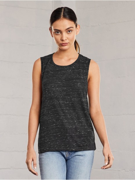 T-Shirts à personnaliser BELLA-CANVAS WOMENS FLOWY SCOOP MUSCLE TANK 