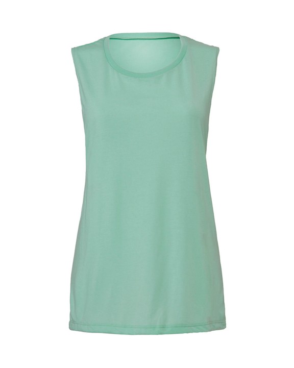 BELLA-CANVAS Womens Flowy Scoop Muscle Tank T-Shirt personalisierbar