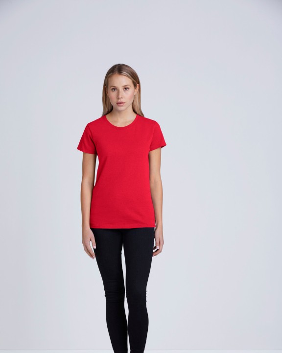 T-shirt GILDAN Heavy Cotton™Semi-fitted Ladies' T-shirt voor bedrukking &amp; borduring