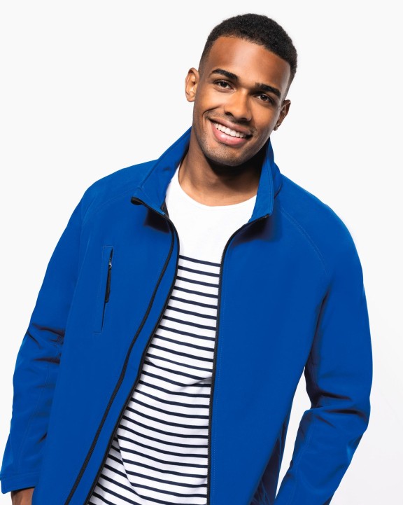 Softshell personnalisable KARIBAN Veste softshell à capuche amovible homme
