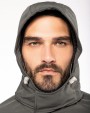 Softshell personnalisable KARIBAN Veste softshell à capuche amovible homme
