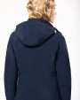 Softshell personnalisable KARIBAN Veste softshell à capuche amovible femme