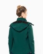 KARIBAN Damen Softshell-Jacke mit Abnehmbare Kapuze Softshell personalisierbar