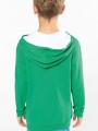 Sweat-shirts à personnaliser KARIBAN Sweat-shirt capuche contrastée enfant 