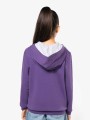 Sweat-shirts à personnaliser KARIBAN Sweat-shirt capuche contrastée enfant 