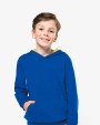 Sweat-shirt personnalisable KARIBAN Sweat-shirt capuche contrastée enfant