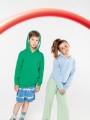 Sweat-shirts à personnaliser KARIBAN Sweat-shirt capuche contrastée enfant 