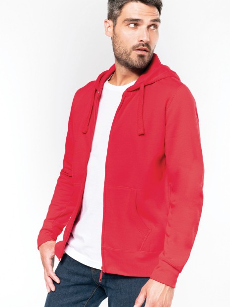 Sweat-shirts à personnaliser KARIBAN Sweat-shirt zippé capuche homme 