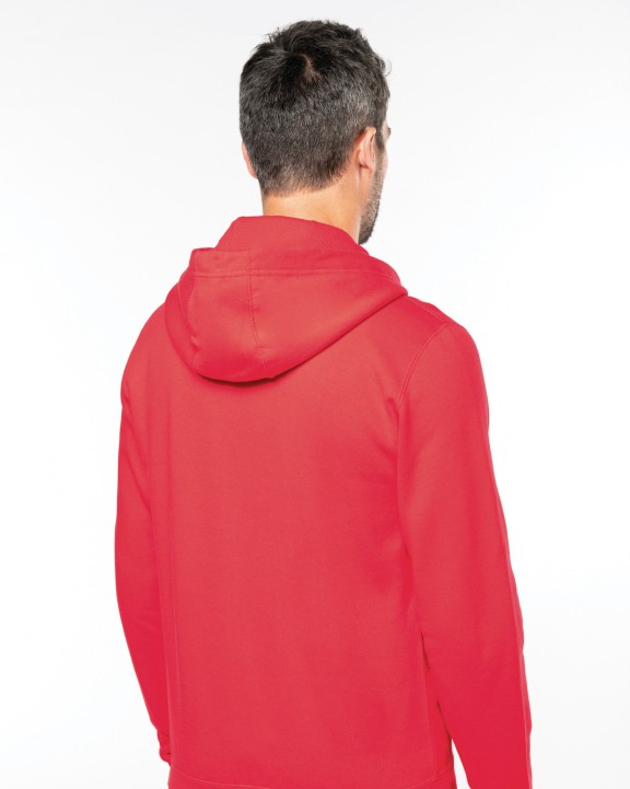 Sweater KARIBAN Hooded Sweater Met Rits voor bedrukking &amp; borduring