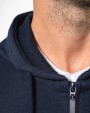 Sweat-shirt personnalisable KARIBAN Sweat-shirt zippé capuche homme