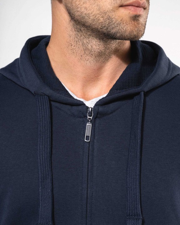 Sweat-shirt personnalisable KARIBAN Sweat-shirt zippé capuche homme