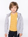 Sweat-shirts à personnaliser KARIBAN Sweat-shirt capuche zippé enfant 