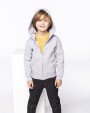 Sweat-shirt personnalisable KARIBAN Sweat-shirt capuche zippé enfant
