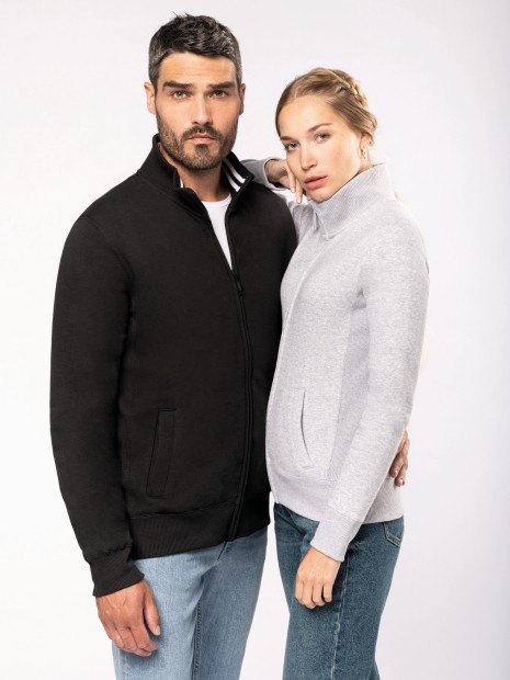 Sweat-shirts à personnaliser KARIBAN Veste molleton zippée homme 