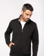 KARIBAN Herren Fleece-Sweater mit Reißverschluss Sweatshirt personalisierbar