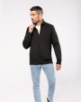 KARIBAN Herren Fleece-Sweater mit Reißverschluss Sweatshirt personalisierbar