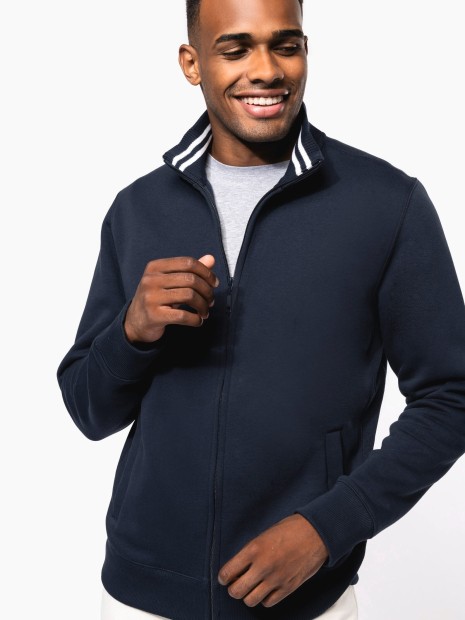 Sweat-shirts à personnaliser KARIBAN Veste molleton zippée homme 
