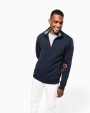 KARIBAN Herren Fleece-Sweater mit Reißverschluss Sweatshirt personalisierbar