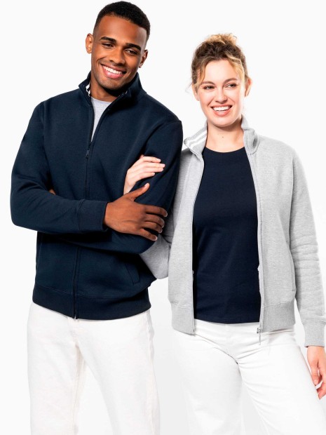 Sweat-shirts à personnaliser KARIBAN Veste molleton zippée femme 