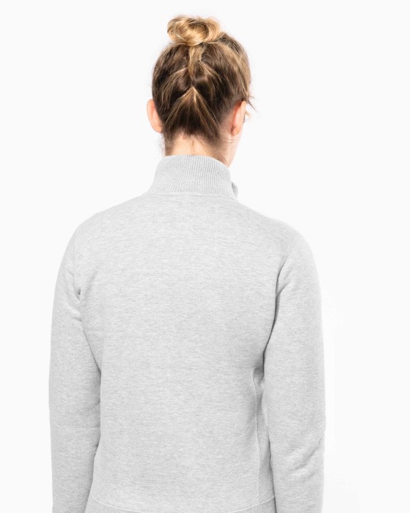 Sweat-shirt personnalisable KARIBAN Veste molleton zippée femme