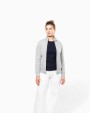 Sweat-shirt personnalisable KARIBAN Veste molleton zippée femme