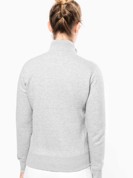 Sweat-shirts à personnaliser KARIBAN Veste molleton zippée femme 