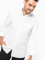 Chemises à personnaliser KARIBAN Chemise Oxford lavée manches longues 