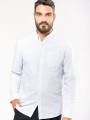 Chemises à personnaliser KARIBAN Chemise Oxford lavée manches longues 