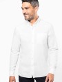 Chemises à personnaliser KARIBAN Chemise Oxford lavée manches longues 