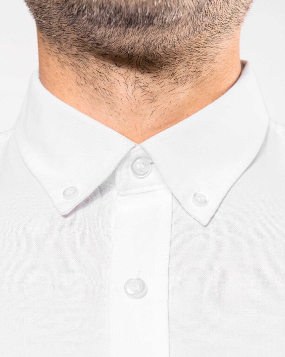 Chemise personnalisable KARIBAN Chemise Oxford lavée manches longues