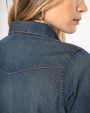 Chemise personnalisable KARIBAN Chemise denim manches longues femme