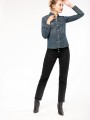Chemises à personnaliser KARIBAN Chemise denim manches longues femme 