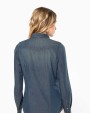 Chemise personnalisable KARIBAN Chemise denim manches longues femme