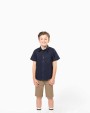 Chemise personnalisable KARIBAN Chemise popeline manches courtes enfant