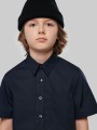 Chemises à personnaliser KARIBAN Chemise popeline manches courtes enfant 