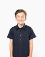 Chemise personnalisable KARIBAN Chemise popeline manches courtes enfant