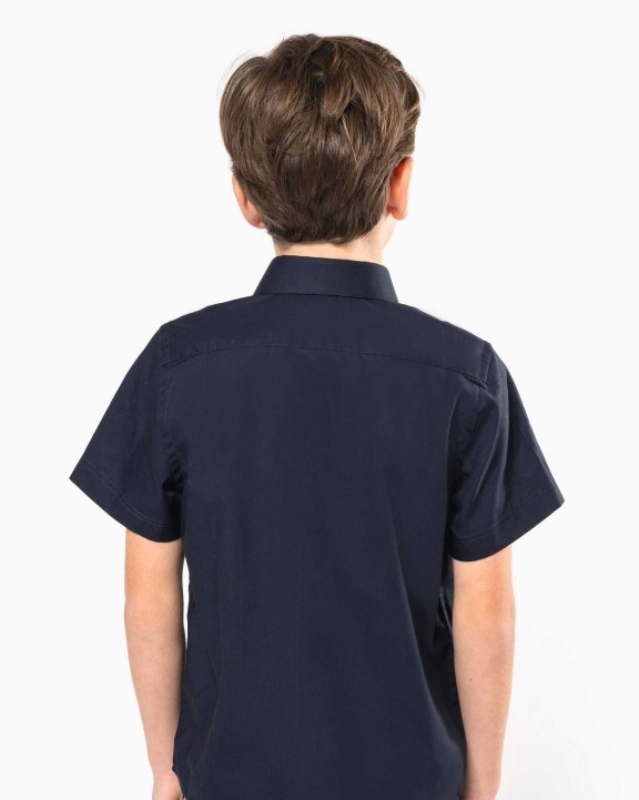 Chemise personnalisable KARIBAN Chemise popeline manches courtes enfant