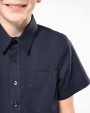Chemise personnalisable KARIBAN Chemise popeline manches courtes enfant