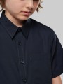 Chemises à personnaliser KARIBAN Chemise popeline manches courtes enfant 