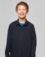 Chemise personnalisable KARIBAN Chemise popeline manches longues enfant