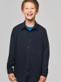 Chemises à personnaliser KARIBAN Chemise popeline manches longues enfant 